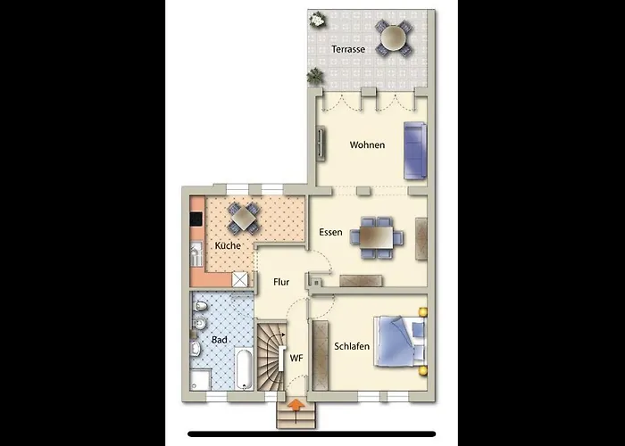 Sued 77qm - Ruhige Lage Nahe Rhein & Innenstadt Appartement